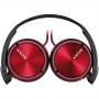 Sony | MDR-ZX310 | Wired | On-Ear | Red - 3